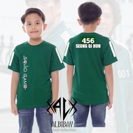 kaos squid game anak no.player squid game