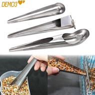 [DEMO3] 3Pcs Bird Spoon Parrot Food Add Accessories Feeding Bird Supplies Food Spoon