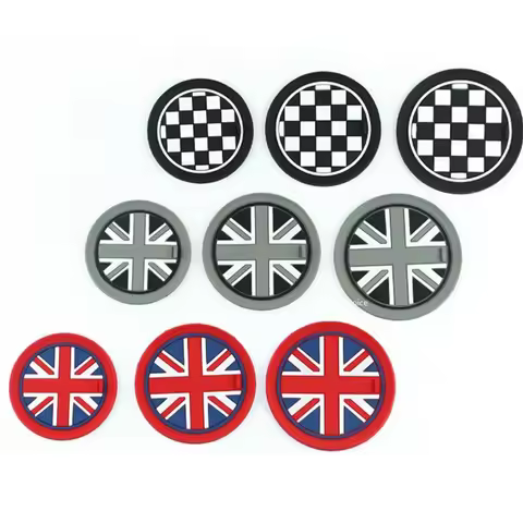 For Mini COOPER Coaster Silica Gel Pad Non-Slip Pad One Clubman Countryman R55 R56 R57 R60 R61 F55 F