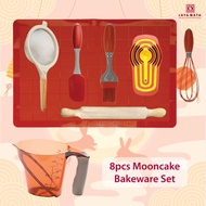 Jaya Mata 8pcs Mooncake Bakeware Set