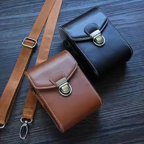 Retro Camera Bag for Canon G7X3 G7X2 SX740 Protective Cover for Sony RX100M7/6/5/4 CDD ZV1 Ricoh GR3