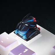 Igris Solo Leveling Black & Red Keycaps | Custom Artisan Handmade Resin