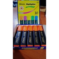 HIGHLIGHTER BAZIC CONTENTS 12 PCS SPECIAL ORANGE COLOR Highlighter Pen