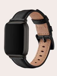 1入裝蘋果手錶帶蘋果手錶表帶經典時尚黑色皮革適用於蘋果手錶系列SE S9 8 7 6 5 4 3 2 1系列男女商務紳士場合禮服38mm40mm41mm42mm44mm45mm49mm蘋果手錶愛好者禮物
