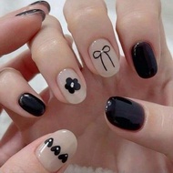 " [Code N87] brown mixed black nailbox. "