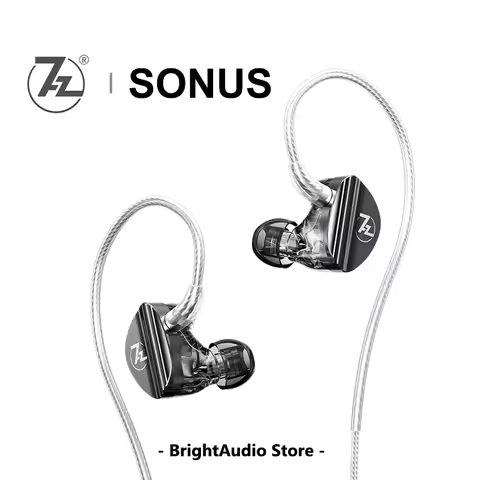 7HZ SONUS 1DD+1BA Hybrid Earphone IEM HIFI Music Earbuds 0.78mm Detachable Cable HIFI Music wired He