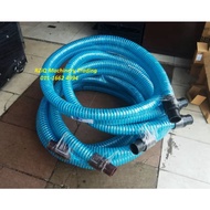 RZiQ 2"x10Feet Heavy Duty PVC Blue Spring Suction Hose (Paip sedut air 2inci 10kaki pam air)