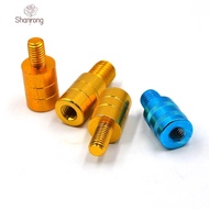 SHANRONG Net Head Adapter 8mm to 12mm Fishing Part Net Handle Adaptor Aluminum Alloy M8/M10/M12 8mm 