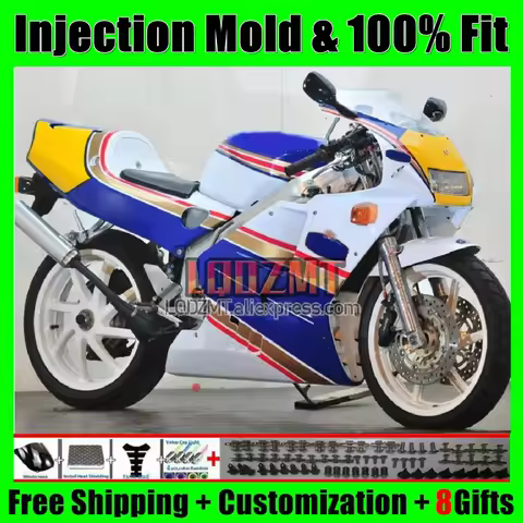 Injection Fairing For HONDA NSR250R NSR250 90 91 92 93 4Q2.102 MC21 PGM3 glossy blue NSR 250 R RR NS