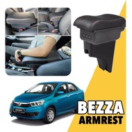 Perodua Bezza Adjustable Armrest USB Charging Port With Double Layer Compartment Multi Layer Bezza A