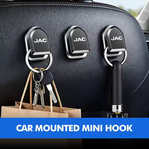 Car Mini Sticky Hooks Multifunctional Self Adhesive Convenience Hook Accessories For JAC J3 J4 J7 JS