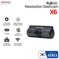 IROAD X6 2CH Front & Rear Camera (SONY Starvis Sensor)