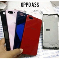 HOUSING CASING KESSING FULLSET OPPO A3S CASING BACK DOOR COVER PLUS FRAME LCD OPPO A3S