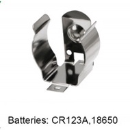 18650 17500 18500 CR123A Hardware Clip A Battery Holder 54 Battery Fixture SMD Patch 1