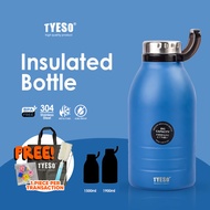 Tyeso Tumbler Large-Capacity vacuum insulated tumbler with Straw & Handle 1500ml/1900ml Insulated fo