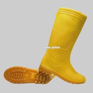 Ando Yellow Boots Number 40 - 43 Safety Foot Protector Anti-Dirty Water Mud Construction Boots Boots