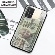 Samsung A32 - A52 - A72 - Softcase Glass - Mata uang -S19 - Casing Hp - Pelindung hp-Case Handphone- -Casing Hp Samsung A32 - A52 - A72 - Softcase Glass Kaca -