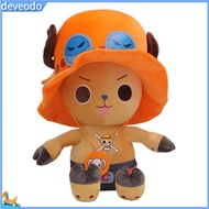 deveodo Anime Cartoon Figure One Piece Chopper Plush Doll Cute Toy Ornament Kids Gift