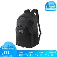 PUMA彪马官方 运动休闲印花双肩包书包 ACADEMY 079133 黑色-01 OSFA/均码