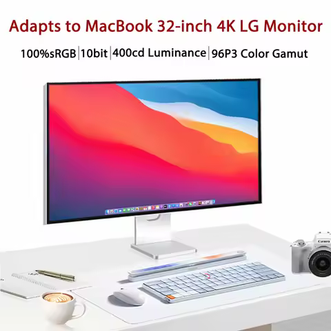 32-inch IPS Frameless HD HDR LED Monitor 60Hz 10bit Colour Designer Computer Desktop Gaming 4K LCD M