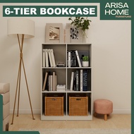 ArisaHome 6-8-9-12 Tier Bookcase / 6-8-9-12 Cube Bookcase / Almari Buku / Rak Buku Rack Shelf / Book