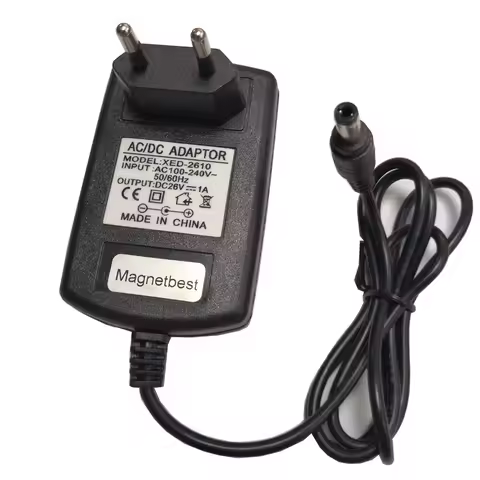26V 1A AC DC Adapter For Xiaomi Mijia Handheld Wireless Vacuum Cleaner SCWXCQ01RR BTC01RR 25.6V 0.8A