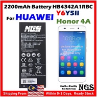ORl NGS Brand 2200mAh Battery HB4342A1RBC Compatible For Huawei Y6 Y511 Honor 4A