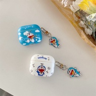 Airpods Pro2 Airpods Pro AirPods3 AirPods Gen3 Airpods2 Fashion Cute Cartoon Doraemon Protective Hard Case