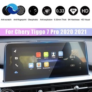 Tempered Glass Film for Chery Tiggo 7 Pro 2020 2021 10.25-Inch Car Radio DVD GPS Navigation Touch Screen Protector Film