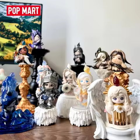 New Genuine Stock Popmart Chaka Candle Language Series Figurines Surprise Blind Boxes Trendy Toys Fa