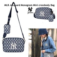 กระเป๋าสะพาย ของแท้ MLB Jacquard Monogram Mini crossbody Bag สุดชิคกับกระเป๋าสะพาย