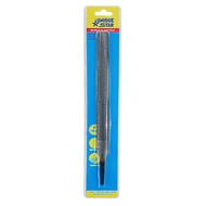 UNIQUE STAR Bastard Half Round Wood File 8 Inch Double Blister - Coarse 1/2 Round Wood File
