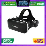 VR SHINECON 6.0 VR BOX VIRTUAL REALITY DENGAN HEADPHONE