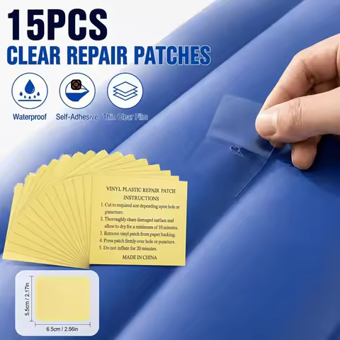 Pool Liner Repair Kit Underwater Repair Kit Sturdy Waterproof Air Mattress Patch Self Adhesive Pvc I