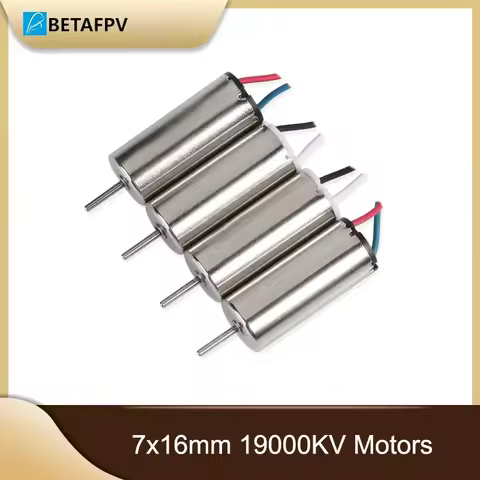 BETAFPV Cetus Motor 19000KV Accessories 7x16mm Brushed Motors with JST-1.25 Connector for Cetus FPV 