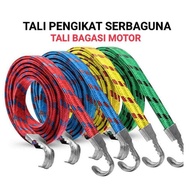 FLKS flat motorcycle luggage strap 1M 1.5M rubber luggage strap2M elastic tie flat luggage strap