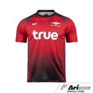 ARI TRUE BANGKOK UNITED 2023/2024 TRAINING JERSEY - RED/BLACK เสื้อซ้อมฟุตบอล อาริ ทรู แบงค็อก สีแดงดำ