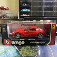 MERAH Bburago 1 24 Ferrari F12berlinetta Red