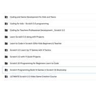 10 Scratch 3.0 Game Design Video Courses | Make Game With Scratch 3.0 | Kid Coding Game Courses | Ma