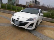 【全額貸】二手車 中古車 2011年 馬三 2.5白色 5D