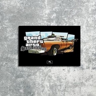 DL25 Gta Game Wall Poster