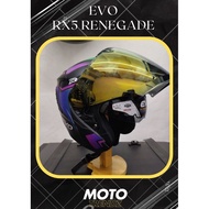 evo helmet rx-5 renegade half face