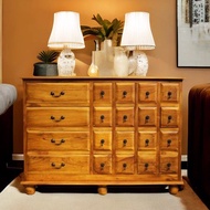 【吉迪市100%全柚木家具】RPSC011A 柚木20格抽屜式收納櫃/置物櫃