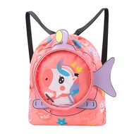 LJMOFA Kids Dry Bag Waterproof Beach Backpack Kids Wet Dry Gym Backpack Classical Cartoon Backpack S