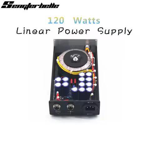 PT120PRO High Fidelity 120W 12V Low Noise Linear Power Supply for Audio DAC/Headphone Amplifier