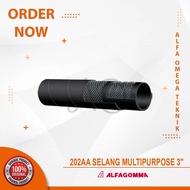 ALFAGOMMA 202AA 3 INCH HOSE 6.78 METERS LENGTH WATER SUCTION DELIVERY