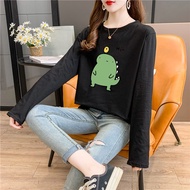 [TSHIRTWOMEN]Baju T Shirt Perempuan Lengan Panjang  Long Sleeve  Clothes