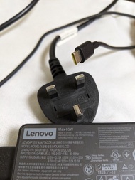 100% Factory Original Lenovo 65W USB C 原廠 火牛 連電源線 可快充電話 65 W type C charger high power 65 watts type