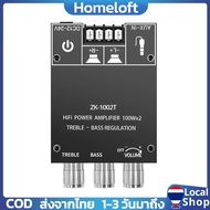 ZK-1002T **ของแท้** ชิปใหญ่ WUZHI Audio แอมป์จิ๋ว zk-1002t บลูทูธ5.0 กำลังขับ 200w (100w+100w) บอร์ด