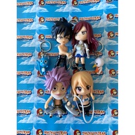 GANTUNGAN Figure Keychain Fairy Tail Natsu Lucy Gray Erza Happy Plur Keychain/